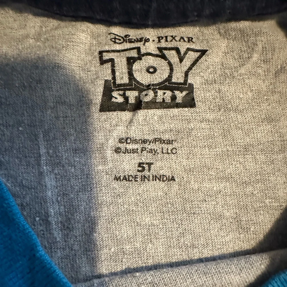 Disney Buzz Lightyear Blue and Gray Kids Tee